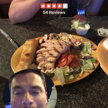Crusty's Pizza - Half chicken salad - Pizza Near Me - Camp Verde, Arizona
