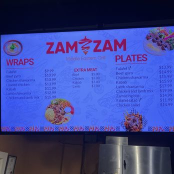 ZamZam - Middle Eastern Near Me - Vancouver, British Columbia