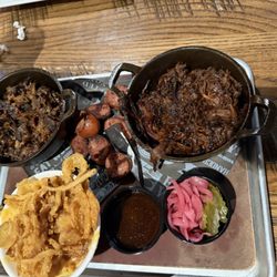 Guy Fieri's American Kitchen + Bar - The Mayor of Flavortown BBQ platter