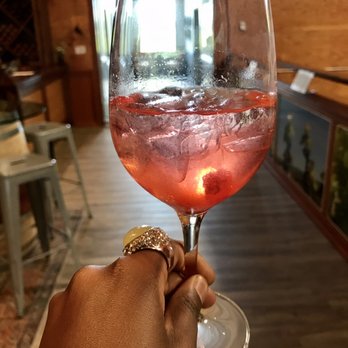 Peju Winery - Rosé wine cooler to start us off :) - Wine Tasting Room Near Me - Rutherford, California Peju Winery - Rosé wine cooler to start us off :) - Wine Tasting Room Near Me - Rutherford, California