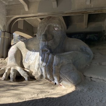 Fremont Troll - Public Art Near Me - Seattle, Washington