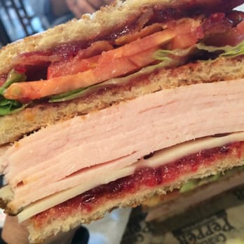 Cracked Pepper Catering & Bakery - Turkey club- inside view! - Bakeries Near Me - Peoria, Illinois Cracked Pepper Catering & Bakery - Turkey club- inside view! - Bakeries Near Me - Peoria, Illinois