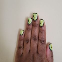 Herbal Nails Organic Salon - Pop Art/Comic Nails