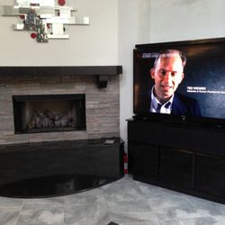 Safari Audio - Custom Built Furniture to accompany Audio Visual Installation.