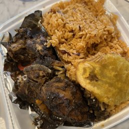 Jerk Chicken Plate Jerk Chicken Plate