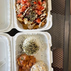 Reel Aloha Poke and Fish Co - Small kine spicy & California dreamin - both were so good! Highly recommend!!!