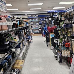 The camping section looks organized!