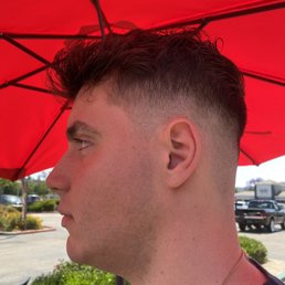 Mid fade to skin Mid fade to skin