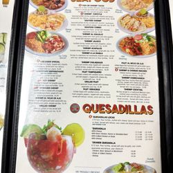 El Metate 2 - Menu