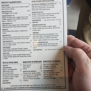 Pine State Biscuits - Reno - menu - Breakfast & Brunch Near Me - Reno, Nevada Pine State Biscuits - Reno - menu - Breakfast & Brunch Near Me - Reno, Nevada