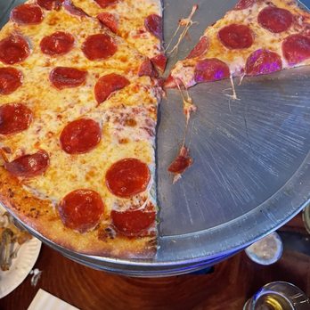 The Bowery - Pizza is great- asked for thin crust it's not as thin as we'd anticipated though. - Pizza Near Me - Fullerton, California The Bowery - Pizza is great- asked for thin crust it's not as thin as we'd anticipated though. - Pizza Near Me - Fullerton, California