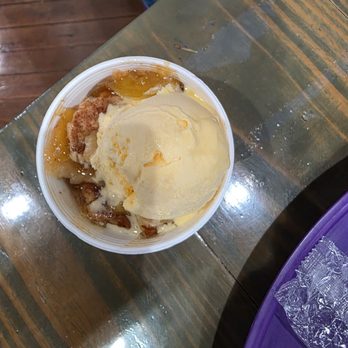 The Purple Pig BBQ - The infamous Peach Cobbler. - Barbeque Near Me - Schertz, Texas The Purple Pig BBQ - The infamous Peach Cobbler. - Barbeque Near Me - Schertz, Texas