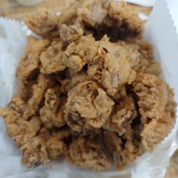 Fried gizzards Fried gizzards