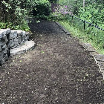 HR Landscaping Services - After clean up can walk now & ready to grass! Enjoy our yard again! - Landscaping Near Me