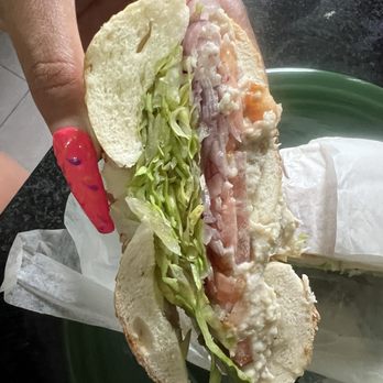 Mike's Bagels - Whitefish salad sandwich - Bagels Near Me - New York, New York