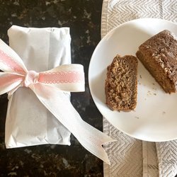 Bow Tied Pumpkin Loaf (cinnamon, vanilla, clove) 
48hr notice, choice of ribbon
