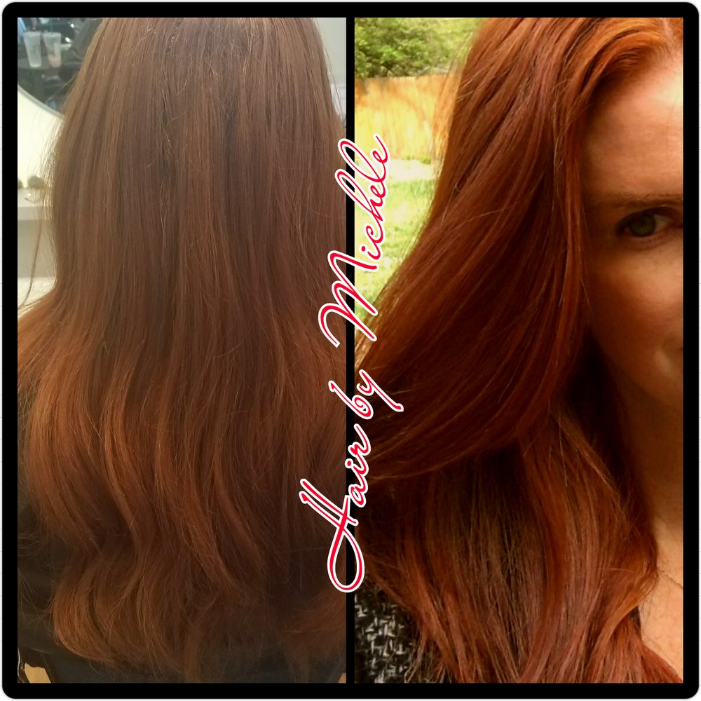 A Little Off  the Top Hair by Michele Logo