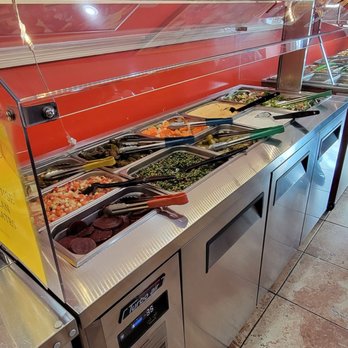 Shishkabob Express - Buffet area - Mediterranean Near Me - Fairfax, Virginia