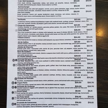 Inca's Peruvian Cuisine - The menu - Peruvian Near Me - Sebastopol, California Inca's Peruvian Cuisine - The menu - Peruvian Near Me - Sebastopol, California