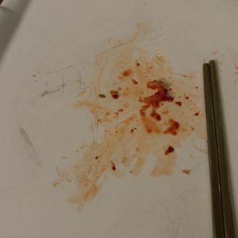 Onggi - scratch marks on my plate after eating bossam - Korean Near Me - Washington, DC, District of Columbia Onggi - scratch marks on my plate after eating bossam - Korean Near Me - Washington, DC, District of Columbia