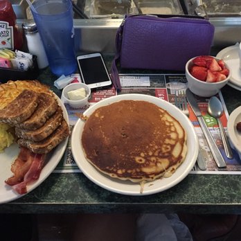 Metro Diner - Egg platter, pancakes, fruit, turkey sausage - Breakfast & Brunch Near Me - Jacksonville, Florida Metro Diner - Egg platter, pancakes, fruit, turkey sausage - Breakfast & Brunch Near Me - Jacksonville, Florida