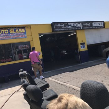 Pro Audio & Window - This is the building. Those seats are from a car that was being detailed. - Car Stereo Installation Near Me - Tucson, Arizona
