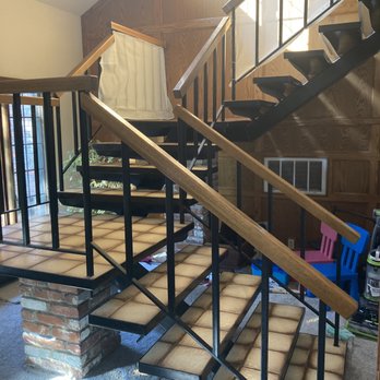 RLS Construction - Stairs Before - General Contractors Near Me