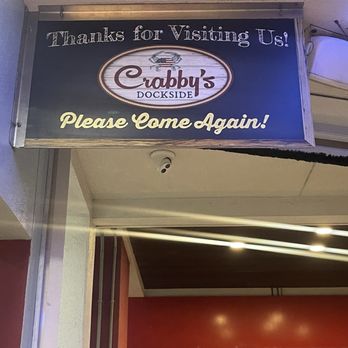Crabby's Dockside - Seafood Near Me - Clearwater Beach, Florida