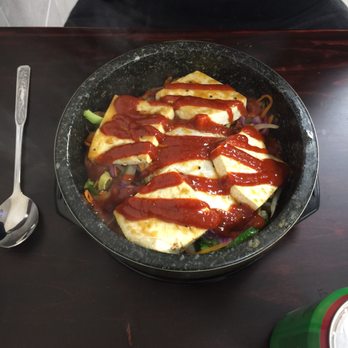 Choose And Mix - Tofu Bi Bim Bap with soy lemon sauce, hot base and sesame oil. With veggies and rice. - Korean Near Me - Worcester, Massachusetts