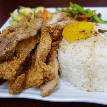 Corner Beef Noodle House - 招牌炸排骨饭 Fried Pork Chop w/ Rice - Taiwanese Near Me - El Monte, California Corner Beef Noodle House - 招牌炸排骨饭 Fried Pork Chop w/ Rice - Taiwanese Near Me - El Monte, California