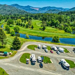 Applegate RV Resort - Arial photo looking east, taken summer of 2025
