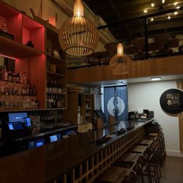 Bar area