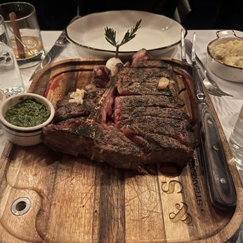 & Son Steakeasy - Porterhouse 32oz - Speakeasies Near Me - New York, New York