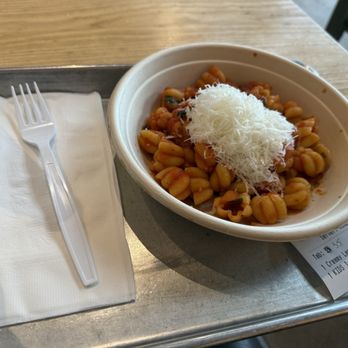 Sawmill Market - Kids red sauce pasta from Tuilipani - Food Court Near Me - Albuquerque, New Mexico
