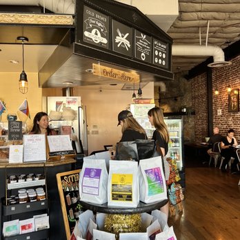 Kettle On Grand - customers in a coffee shop - Coffee & Tea Near Me - Escondido, California Kettle On Grand - customers in a coffee shop - Coffee & Tea Near Me - Escondido, California