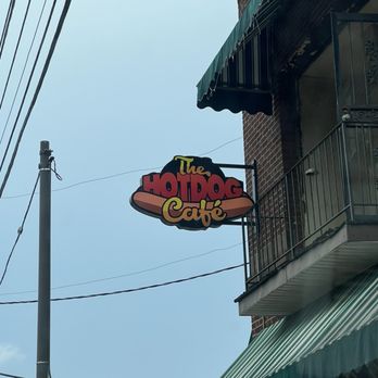 The Hotdog Cafe - Outdoor sign - Burgers Near Me - Cleveland, Ohio