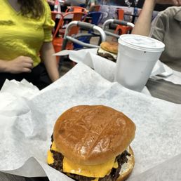 Swiss Mushroom Burger