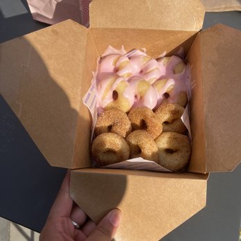 Cops - 6 sour glaze  6 cinnamon sugar - Coffee & Tea Near Me - Toronto, Ontario