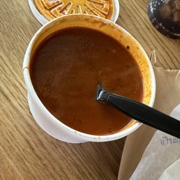 Red Pepper Gouda Bisque