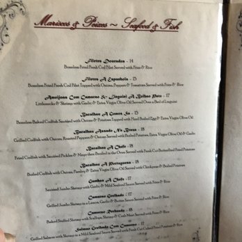 Serra Da Estrela - Menu - Portuguese Near Me - Cumberland, Rhode Island