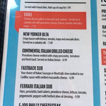 Fin's Eatery & Spirits - Sample of the menu. - Sandwiches Near Me - New Baltimore, Michigan Fin's Eatery & Spirits - Sample of the menu. - Sandwiches Near Me - New Baltimore, Michigan