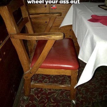 Clearman's Steak 'N Stein - Srly, these chairs serve their purpose well. - Steakhouses Near Me - Pico Rivera, California