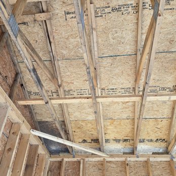 Diamond Construction and Concrete Designs - More extra boards nailed to framing members to make roof sheeting work - Masonry/Concrete Near Me - Saint Paris, Ohio Diamond Construction and Concrete Designs - More extra boards nailed to framing members to make roof sheeting work - Masonry/Concrete Near Me - Saint Paris, Ohio