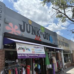 Junk for Joy Costume & Vintage - cute storefront on a block with lots of great shops!