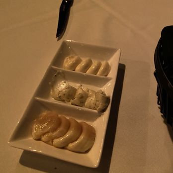 Elliott's Steakhouse - Three butter choice for bread - Steakhouses Near Me - Chandler, Arizona Elliott's Steakhouse - Three butter choice for bread - Steakhouses Near Me - Chandler, Arizona