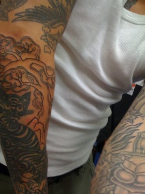 Bob Robert's Spotlight Tattoo by null