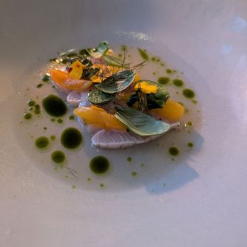 Jeune Et Jolie - Yellowtail crudo - French Near Me - Carlsbad, California