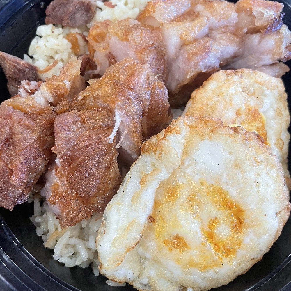 Lechon with eggs
