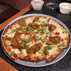 Mario's Italian Cafe - The JC vegan pizza on cauliflower crust ! Come try it!