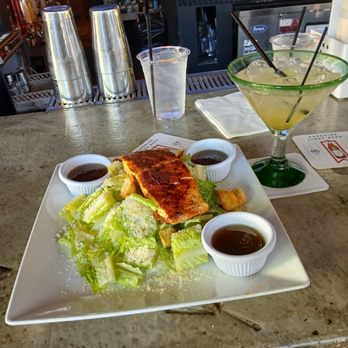 Riveters Tampa - Salmon ceasar salad was everything! The salmon was cooked just right & juicy not dried out or overcooked @ all! - New American Near Me - Tampa, Florida Riveters Tampa - Salmon ceasar salad was everything! The salmon was cooked just right & juicy not dried out or overcooked @ all! - New American Near Me - Tampa, Florida